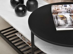 Măsuță de cafea Lorelail Xl (alb + negru). 1111501