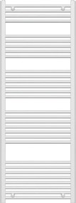Novaservis - Radiator de baie tip scară, drept, 836 W / 230 V, 160 x 60 cm, alb