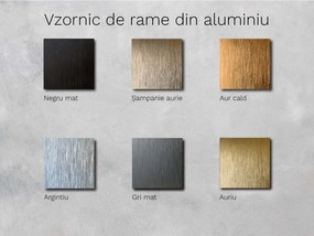 Oglindă LED cu ramă pentru baie M7