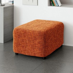 Huse cu două elastice GRAFITI NOU cărămizie taburet (40 x 40 x 40 cm)