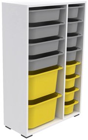 Organizator jucării Dremonka 7 (alb + Gri + galben). 1124308
