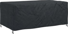 vidaXL Husă pentru mobilă Simplu Negru 240 x 140 x 90 cm 210D