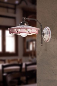 Aplica clasica realizata manual din ceramica ALESSANDRIA