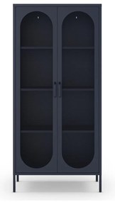 Dulap albastru închis 80x170 cm Diora – Marckeric