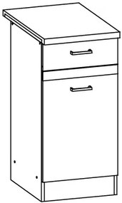 Dulap inferior de bucătărie Estell EZ11 D40 S1. 762609