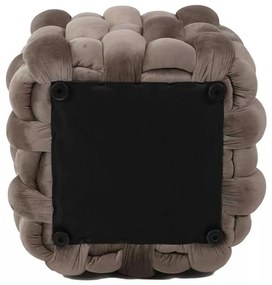 Taburet Vernier Velvet, bej