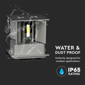 Aplică LED de exterior LED/11W/230V 3000K IP65 gri