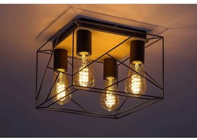 Plafonieră BOIRE 4xE27/40W/230V Rabalux 71024