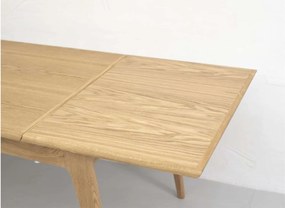 Masă lemn masiv Dining Brooklyn 180 (+60) х 90 х 77 cm