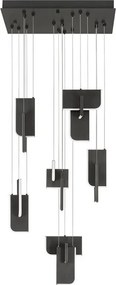 Lustra LED suspendata liniara design decorativ 3000K TOTEM 56W