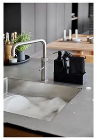 Suport pentru accesorii de spălat negru din plastic/din silicon Singles – Zone