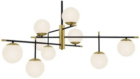 Lustră pe tijă Maytoni MOD048PL-09G NOSTALGIA 9xE14/40W/230V