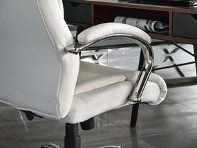 Fotoliu Luxus (alb + crom). 1109949