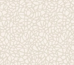 Tapet Pebble, Pearl Cream Luxury Patterned, 1838 Wallcoverings, 5.3mp / rola