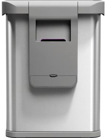 Coș de gunoi fără atingere Simplehuman cu senzorvocal 58 l, oțel inoxidabil mat