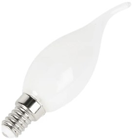 Set de 5 becuri cu filament LED E14 reglabile cu luminozitate F35 mat 3W