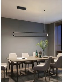 Lustră LED dimabilă pe cablu Immax NEO 07231L LITE OVALE LED/50W/230V Wi-Fi Tuya + telecomandă