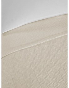 Cuvertură crem din bumbac pentru pat dublu 200x230 cm Serenity – Mijolnir