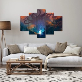 Tablou - Vrăjitorul magicean (150x105 cm)