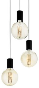 Eglo 98663 - Lustră pe cablu POZUETA 3xE27/40W/230V
