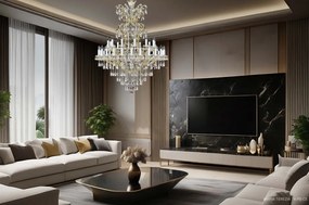 Candelabru Cristal Bohemia Exclusive 36 brate MARIA TEREZIA 74