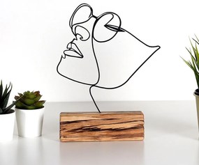 Statuetă din metal Girl – Mioli Decor