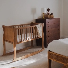 Patut balansoar, co-sleeping din lemn, Noble Vintage 90 x 40 cm