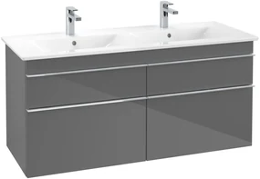 Villeroy &amp; Boch Venticello dulap 125.3x50.2x59 cm sub chiuveta pe perete gri A93001FP