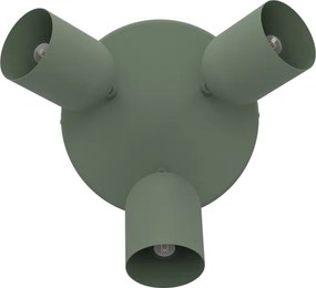 Eglo 44134 - Spot TILSTON, 3xE14/40W/230V, verde