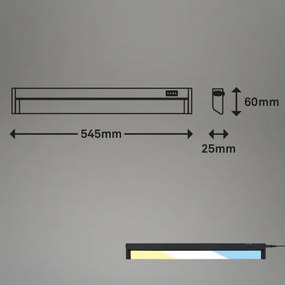 Corp de iluminat LED pentru corpuri de bucătărie LED/6,5W/230V 2700/4000/6500K Brilo