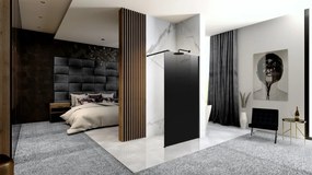 Paravan de dus Aero Ombre negru 120