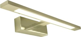Aplica LED KLIMT pentru oglindă de baie, 8W, 230V, 3000/4000/6000K, 40 cm, IP44, auriu