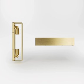 Aplica de perete din alama design modern minimalist Armonia