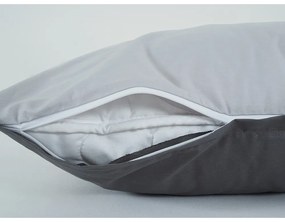 B.E.S. Petrovice Lenjerie de pat din bumbac Double face antracit/gri