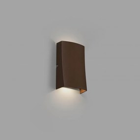 Aplica LED de exterior ambientala design modern decorativ IP54 NAIROBI maro rustic