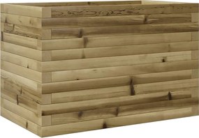 vidaXL Jardinieră de grădină, 70x40x45,5 cm, lemn de pin impregnat