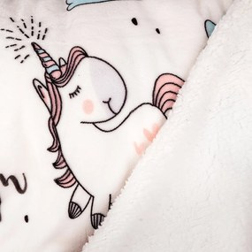 Pătură imitație lână 4Home Unicorn, 150 x 200 cm