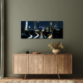 Tabloul metropolei nocturne (120x50 cm)