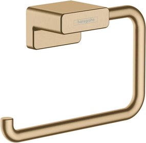 Suport hartie igienica Hansgrohe AddStoris bronz periat