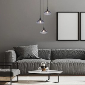 Lustra cu 3 pendule design modern Dvora