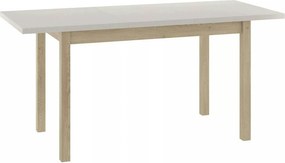 Masa extensibila ADAM, casmir/stejar, PAL laminat, 90/125x65x75 cm