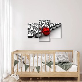 Tablou cu bile lucioase (90x60 cm)