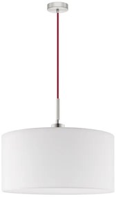 Lustră LED pe cablu Eglo TUNJA 1xE27/60W/230V alb