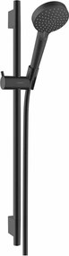 Set de dus cu bara 70 cm Hansgrohe Vernis Blend Vario 100 negru mat 2 functii