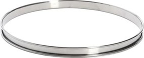 Inel de tort cadru rotund De Buyer 3091.24N 24 cm, oțel inoxidabil, 24 cm