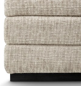 Taburete cu spatiu de depozitare Valmont, Creststone beige