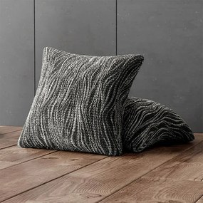 Huse bielastice UNIVERSO NOU dungi alb-negru fețe de pernă 2 buc (40 x 40 cm)