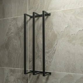 Suport prosop , din metal pentru baie, 60 cm