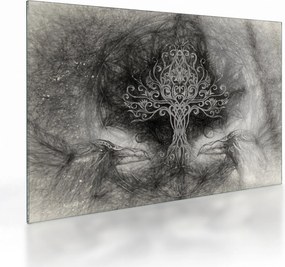 Tablou pe sticlă - Copacul vieții (70x50 cm)