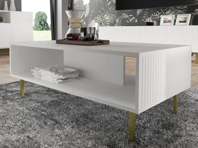 Măsuță cafea Rowanna (alb + Auriu). 1125004